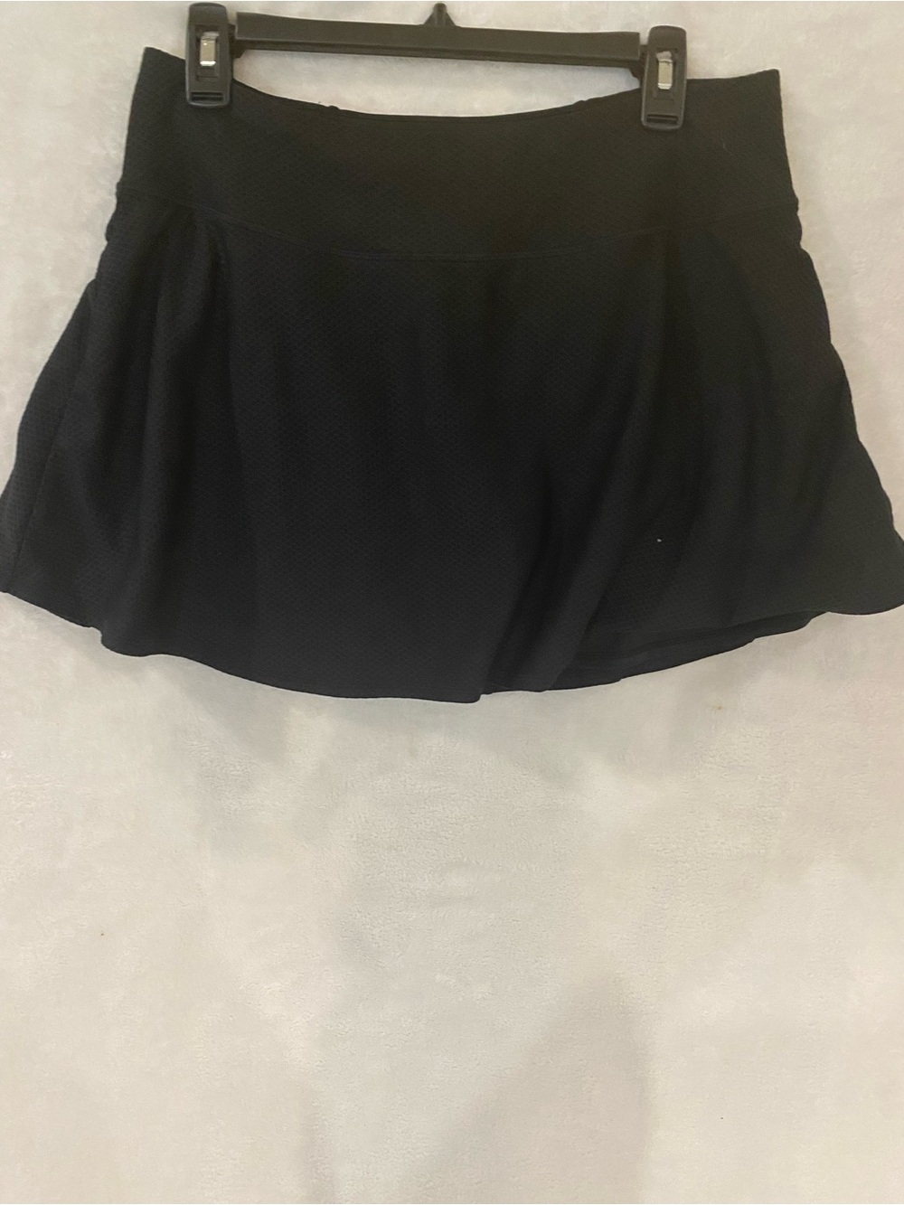 Kyodan Black Performance Skirt with Wide Waistband